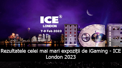 Logo Rezultatele celei mai mari expoziții de iGaming - ICE London 2023